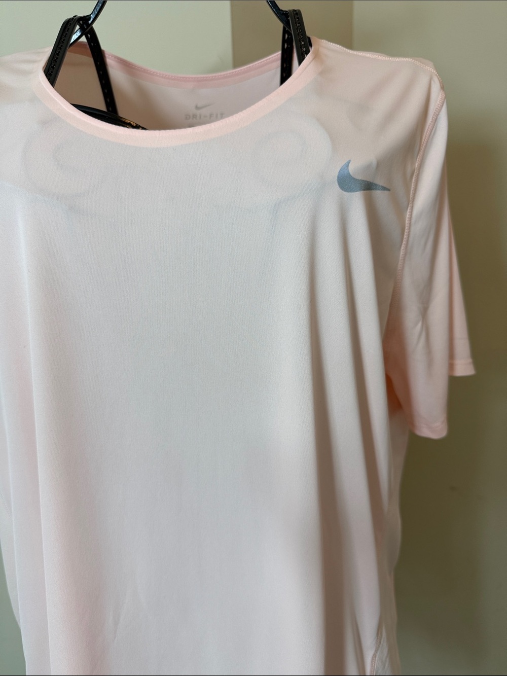 Nike Pale Pink Short Sleeve Dri-FIT Tee